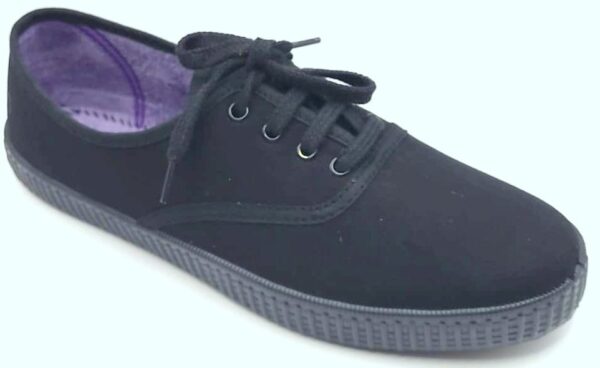INGLESITA TODO NEGRO INT/MORADO COSTALER