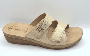 PINKY 2 VELCROS CUÑA 4 1/2 PLANTA PIEL