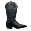 BATA TEJANO BORDADOS TACON MEDIO