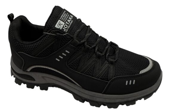 ZAPATO TREKING PTRA CINTAS LATERALES