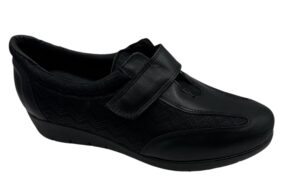 ZAPATO ANCHO ESPECIAL VELCRO LICRA CUÑA