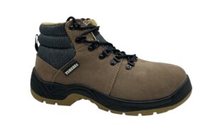 BOTA LISA CUELLO ACOLCHADO SERRAJE