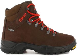 BOTA GOROTEX COR Y LETRAS ROJO VIBRAN