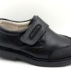 ZAPATO COLEGIAL VELCRO LISO PUNTERA