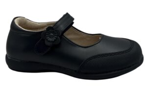 ZAPATO VELCRO FLORECILLA COLEGIAL PUNTER