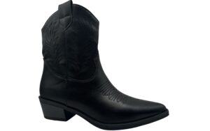 BATIN TEJANO BORDADOS TACON MEDIO