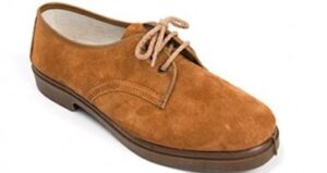 ZAPATO DE TRABAJO LISO PISO CARAMELO