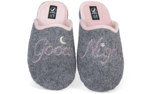 CHINELA BORDADO RATONCITOFLOR SUELA GOMA