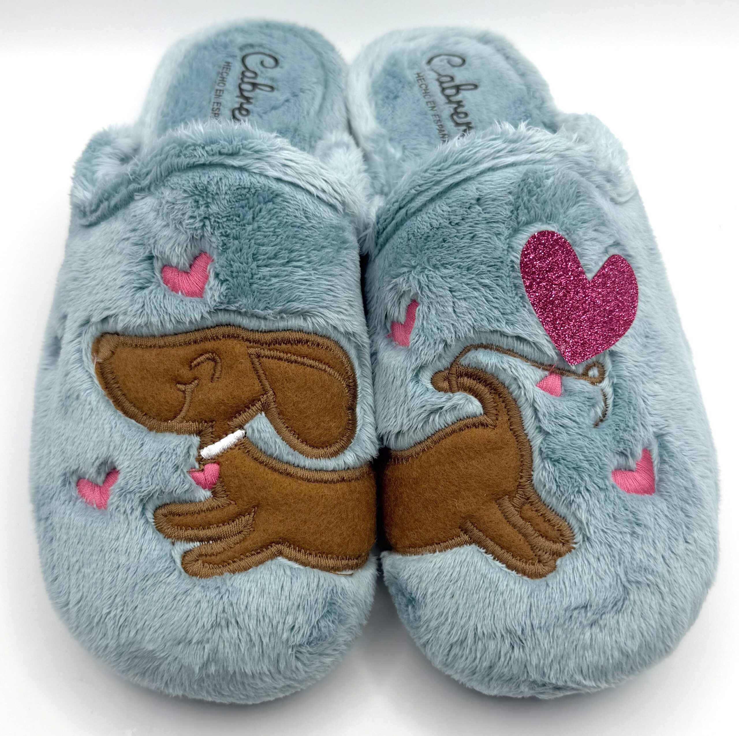 CHINELA PERRO SALCHICHA PISO GOMA