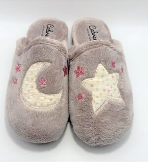 CHINELA LUNA Y ESTRELLA PISO GOMA PLANO