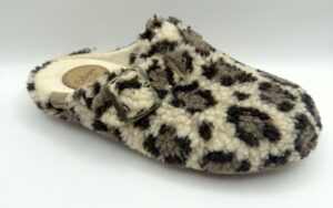 CHINELA ZUECO LEOPARDOPLANTILLA EXTRA