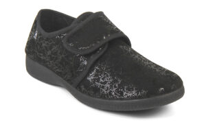 ZAPATILLA VELCRO JASPEADA CUÑITA