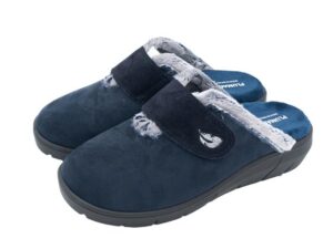 CHINELA PELO ABERTURA VELCRO PLUMA-FLEX