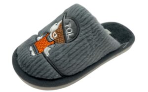 ZAPATILLA CASA BORDADO NIÑO NO PESA