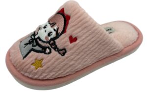 ZAPATILLA CASA BORDADO NIÑA NO PESA