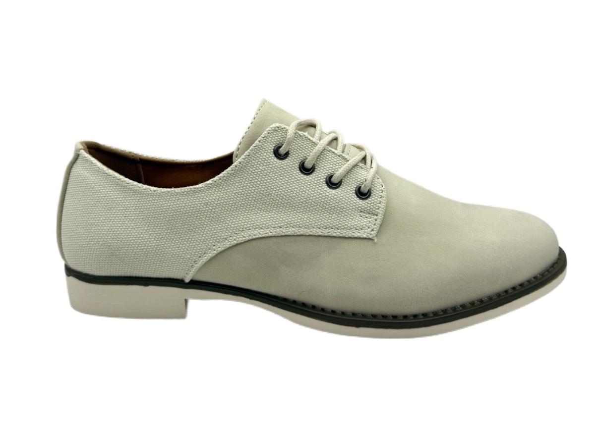 ZAPATO VESTIR PISO FINO TEXTIL Y LINO