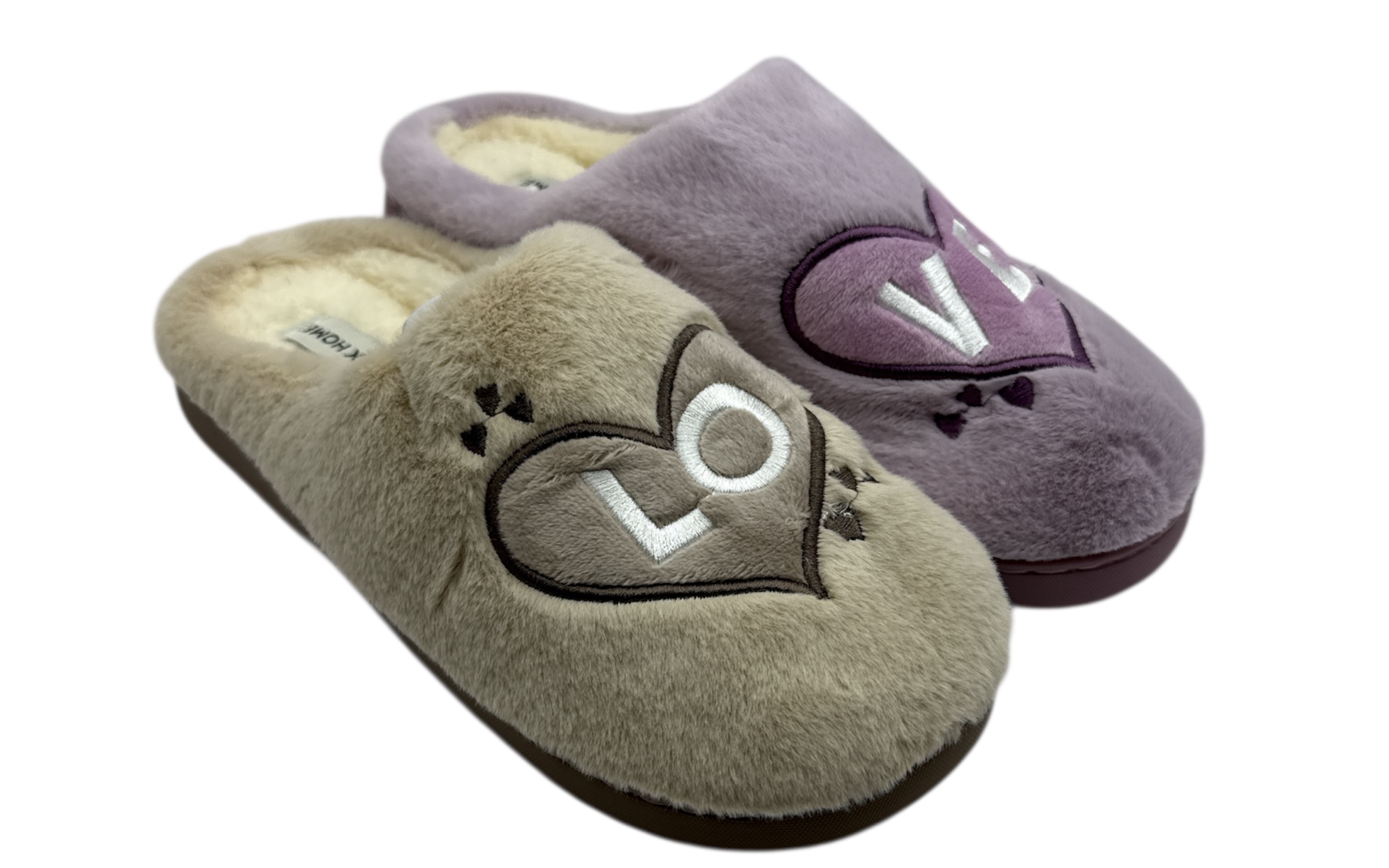 CHINELA CUÑA INTERIOR CORAZON LOVE