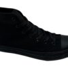 ZAPATILLA BOTA BASKET TODA NEGRA
