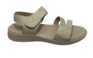 SANDALIA BANDA VECRO Y CRUZ EMPEINE GEL