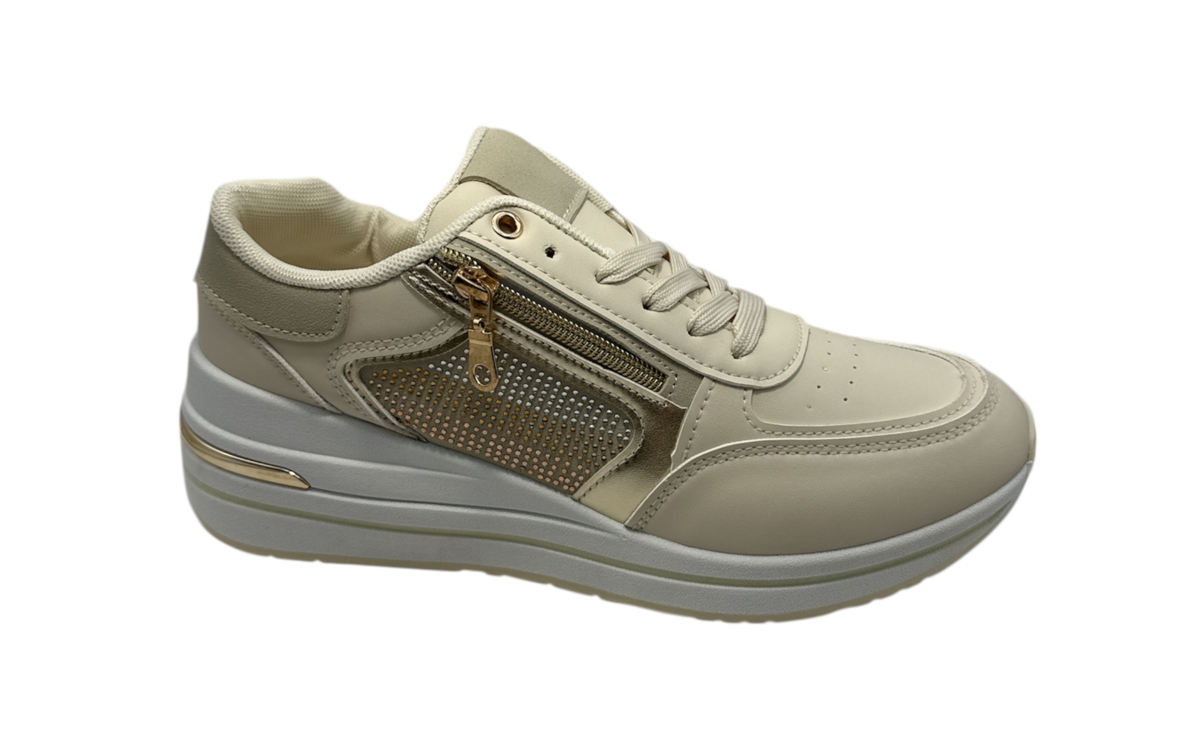 ZAPATO DEPORTIVO CUÑA CREMALLERA LAT