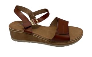 SANDALIA PALA VELCRO CUÑA