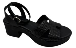 SANDALIA BANDA CORREITA TACON PLATAFORMA