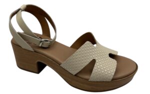 SANDALIA BANDA CORREITA TACON PLATAFORMA