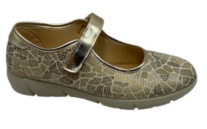 ZAPATILLA MERCEDES LICRA DIBUJO CUÑA