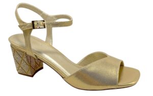 SANDALIA MERCEDES PALITA TACON BRILLOS