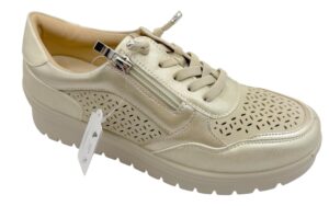 ZAPATO ELASTICOS CREMALLERA PICADO