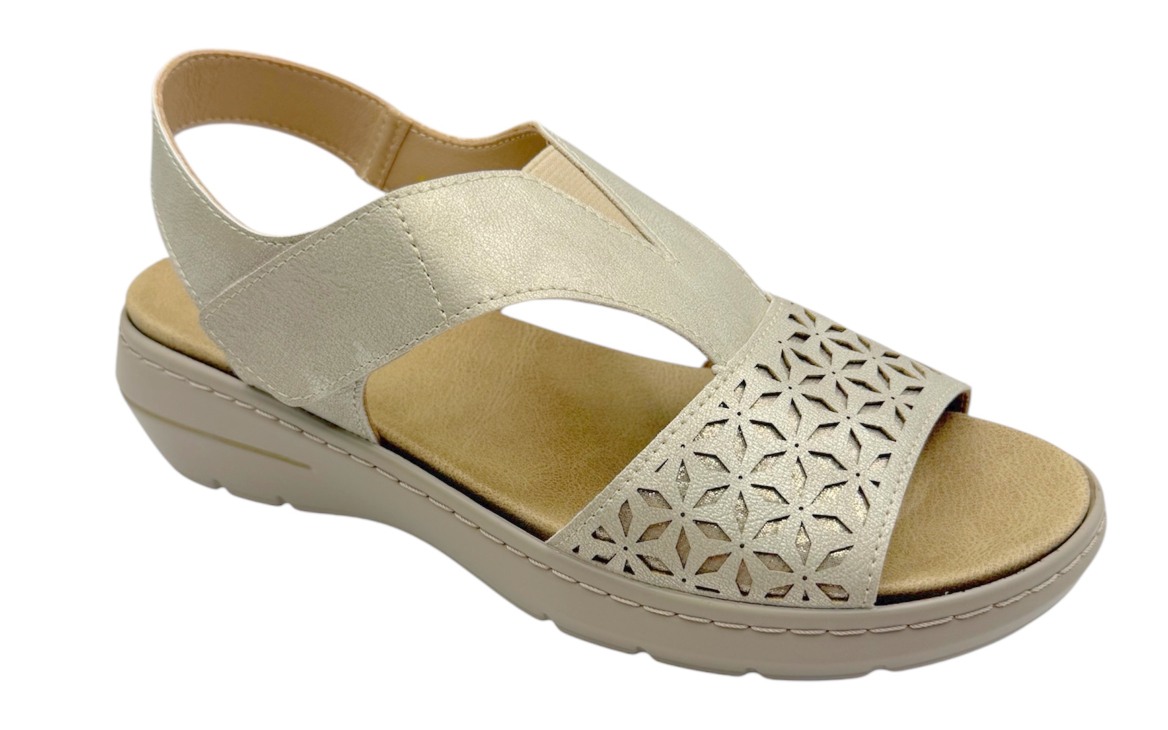 SANDALIA CALADº ELASTICO PLANTA EXTRAIBL