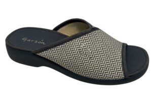 ZAPATILLA ABIERTA CRUZADA BRILLANTES G