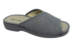 ZAPATILLA ABIERTA CRUZADA BRILLANTES G