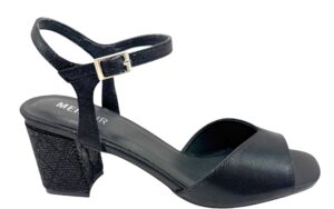 SANDALIA MERCEDES PALITA TACON BRILLOS