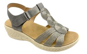 SANDALIA BANDITA 8 EMPEINE CUÑITA LIGER