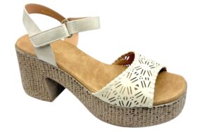 SANDALIA BANDITA CALADA PISO CORCHO GEL