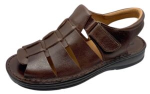 SANDALIA TIRA TALON PUNTA ABIERT VELCRO