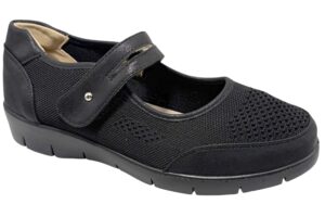 ZAPATO REJILLA MERCEDES VELCRO CUÑITA