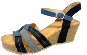 SANDALIA TIRRA EN 8 CUÑA BIO PLANTA GEL