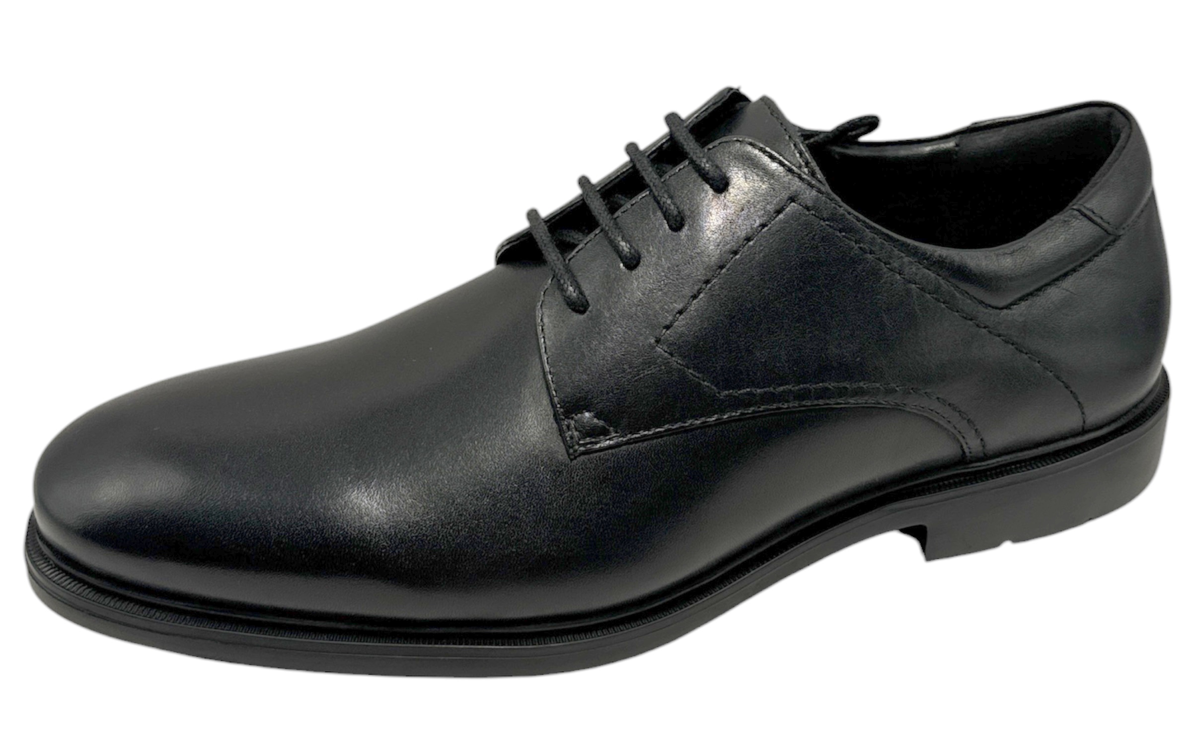 ZAPATO CORDON LISO VESTIR PISO DE GOMA Ref. 1010