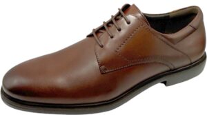 ZAPATO CORDON  LISO VESTIR PISO DE GOMA Ref. 1010
