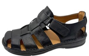SANDALIA CON TALON PUNTA CERRADA  VELCRO Ref. 5800