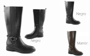 BOTA ALTA ELASTICO LAT y HEBILLITA Ref. BL2635-1