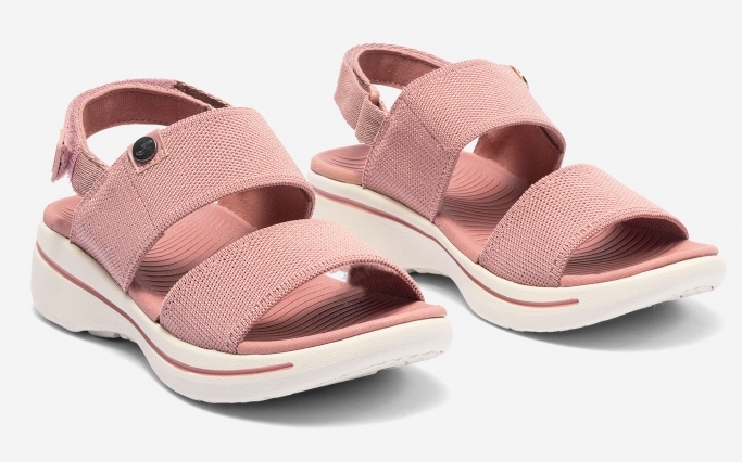SANDALIA DEPORTIVA 2 BANDAS VELCRO TALON Ref. S.NORA LADY 2613