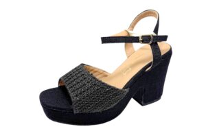 SAND MERCEDES PALA TEJIDO TACON FORRADO Ref. BL8441-1