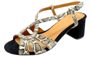 SANDALIA 8 EMPEINE TACON GRUESO Ref. 1423