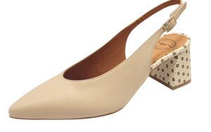 ZAPATO SALON TIRA TALON TACON GRABADO Ref. 1410