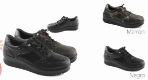 ZAPATO ELASTICO Y CREMALLERA CUÑITA Ref. BL1631-3