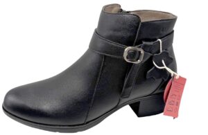 BOTIN PIEL LISO HEBILLITA LATERAL MEMORY Ref. R304