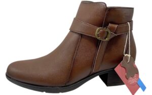 BOTIN PIEL LISO HEBILLITA LATERAL MEMORY Ref. R304